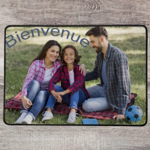 Bouteille isotherme personnalisée avec photo, texte, logo 6 Tapis de sol personnalisé