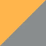 Orange et gris